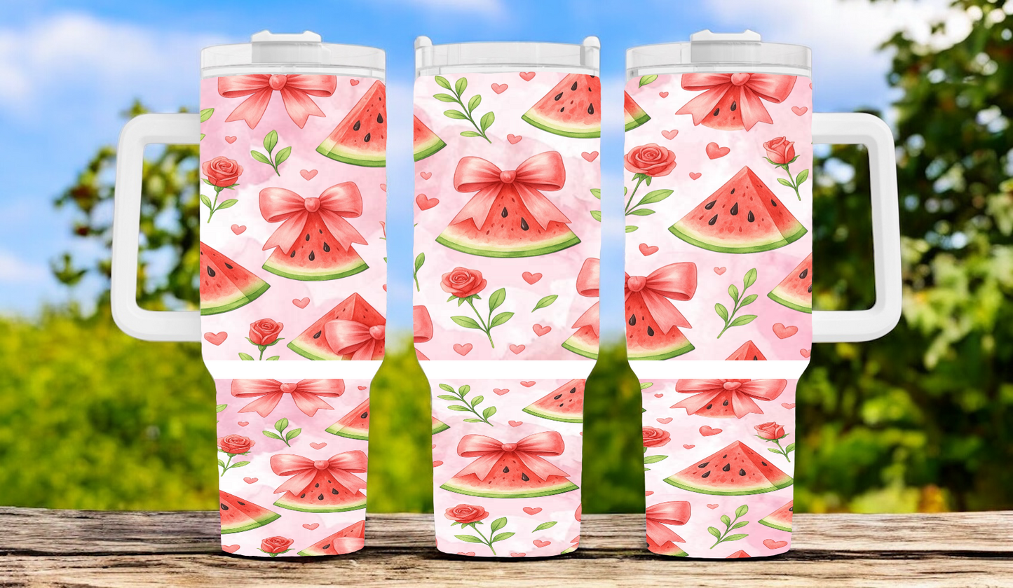 Watermelon 40oz Tumbler