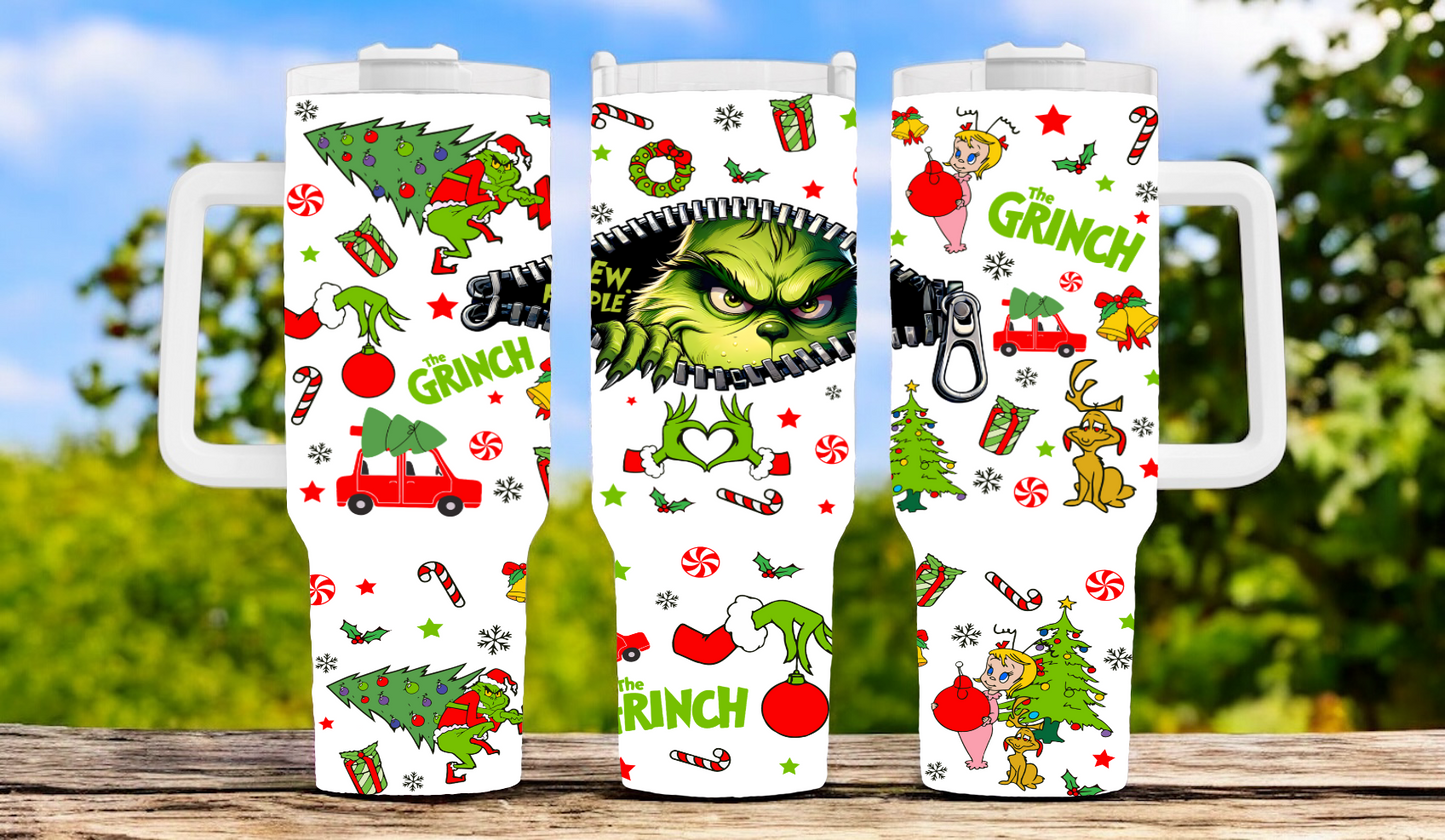 Grinch 40oz Tumbler