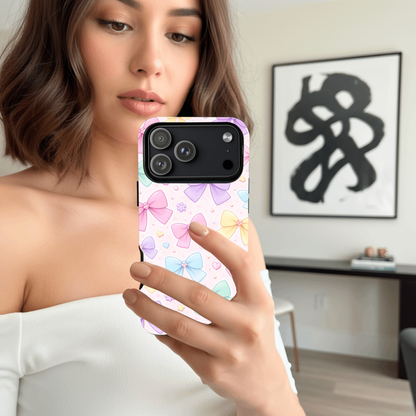 Pastel Bow Phone Case