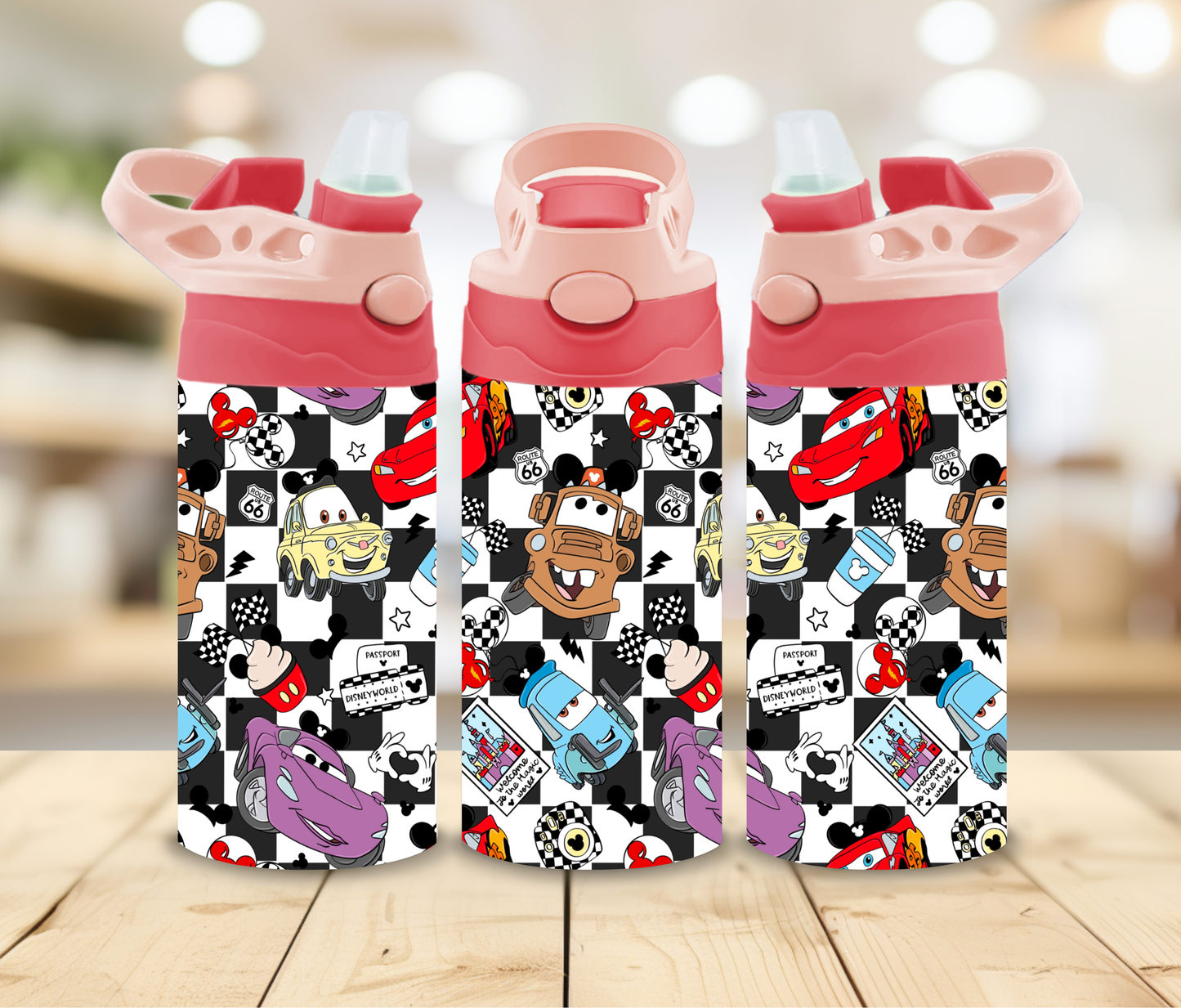 Cars Kids 12oz Tumbler