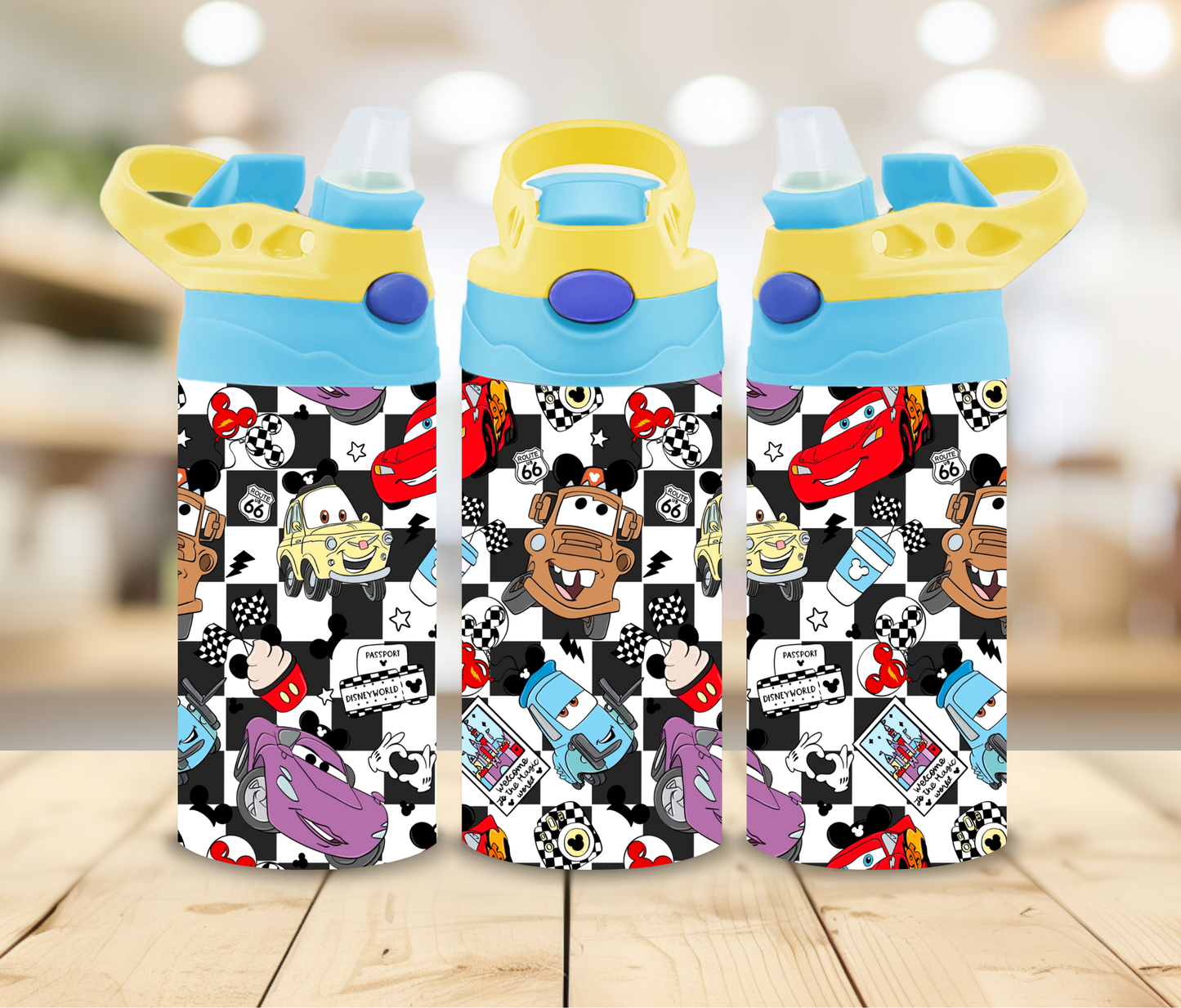 Cars Kids 12oz Tumbler