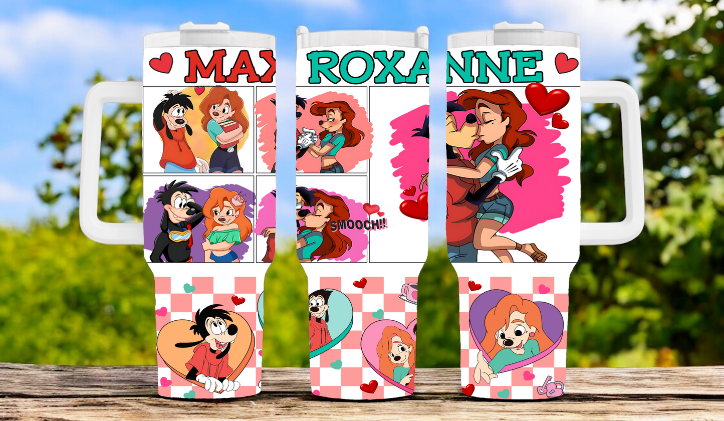 Max and Roxanne 40oz Tumbler