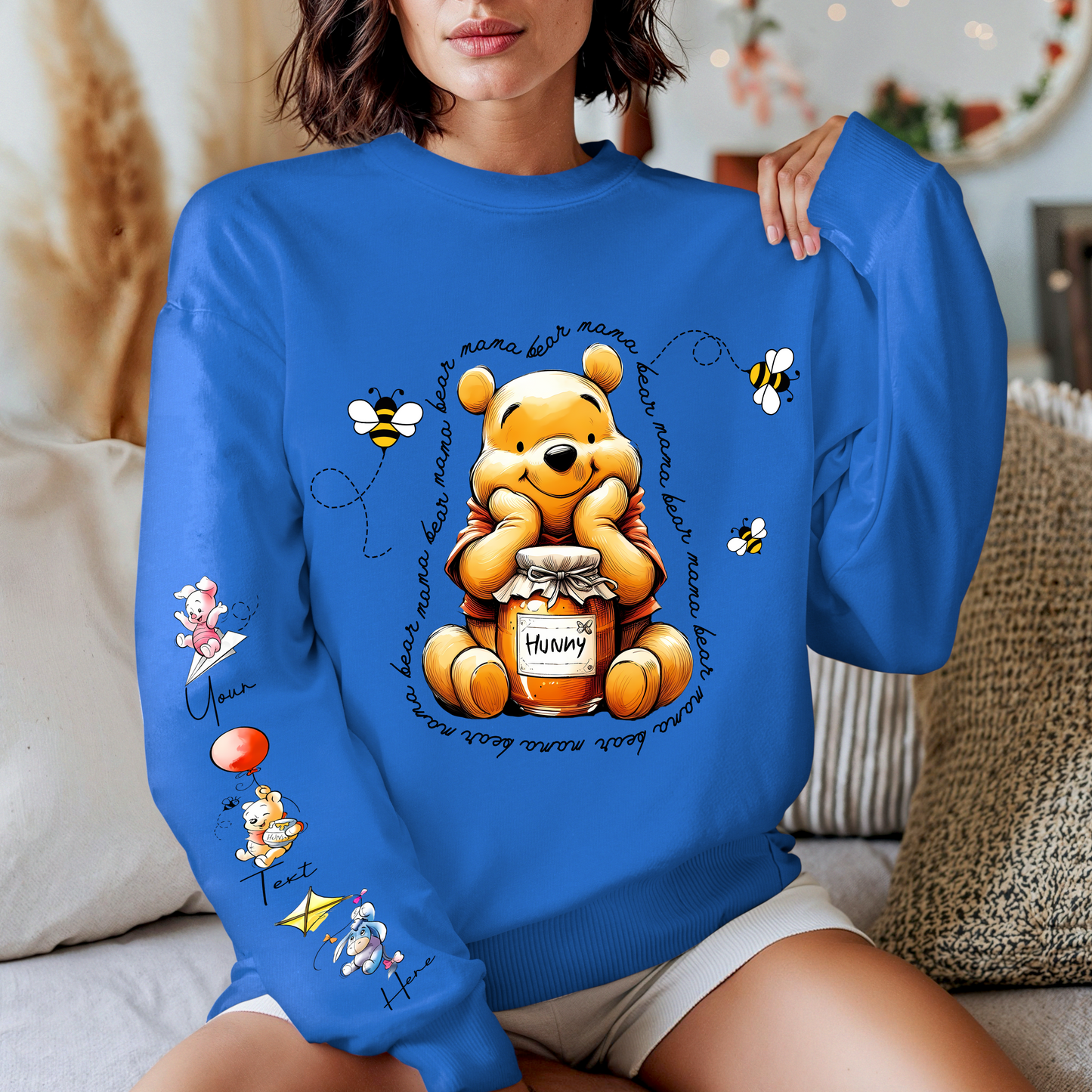 Pooh Mama Bear Sweater