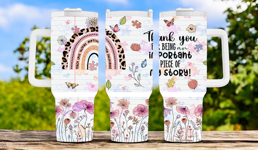 Teacher 40oz Tumbler