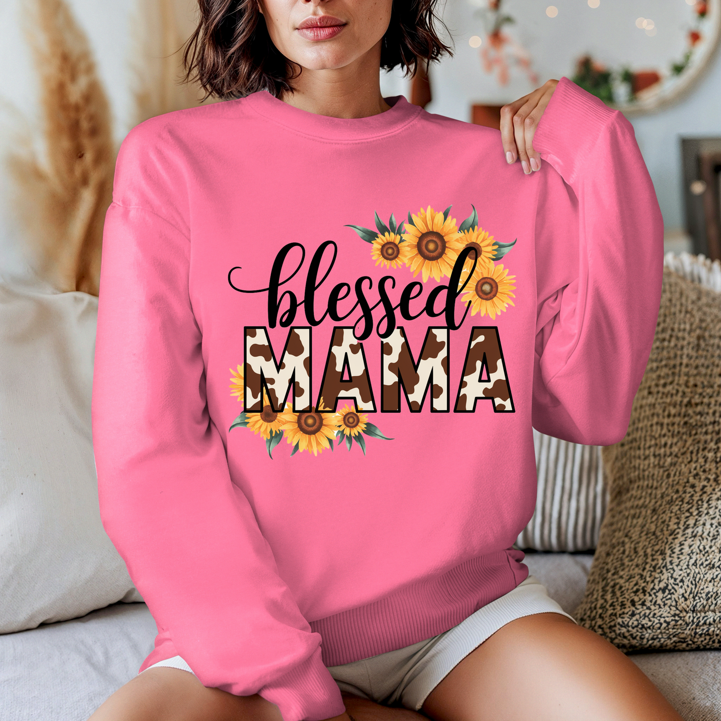 Blessed Mama Sweater