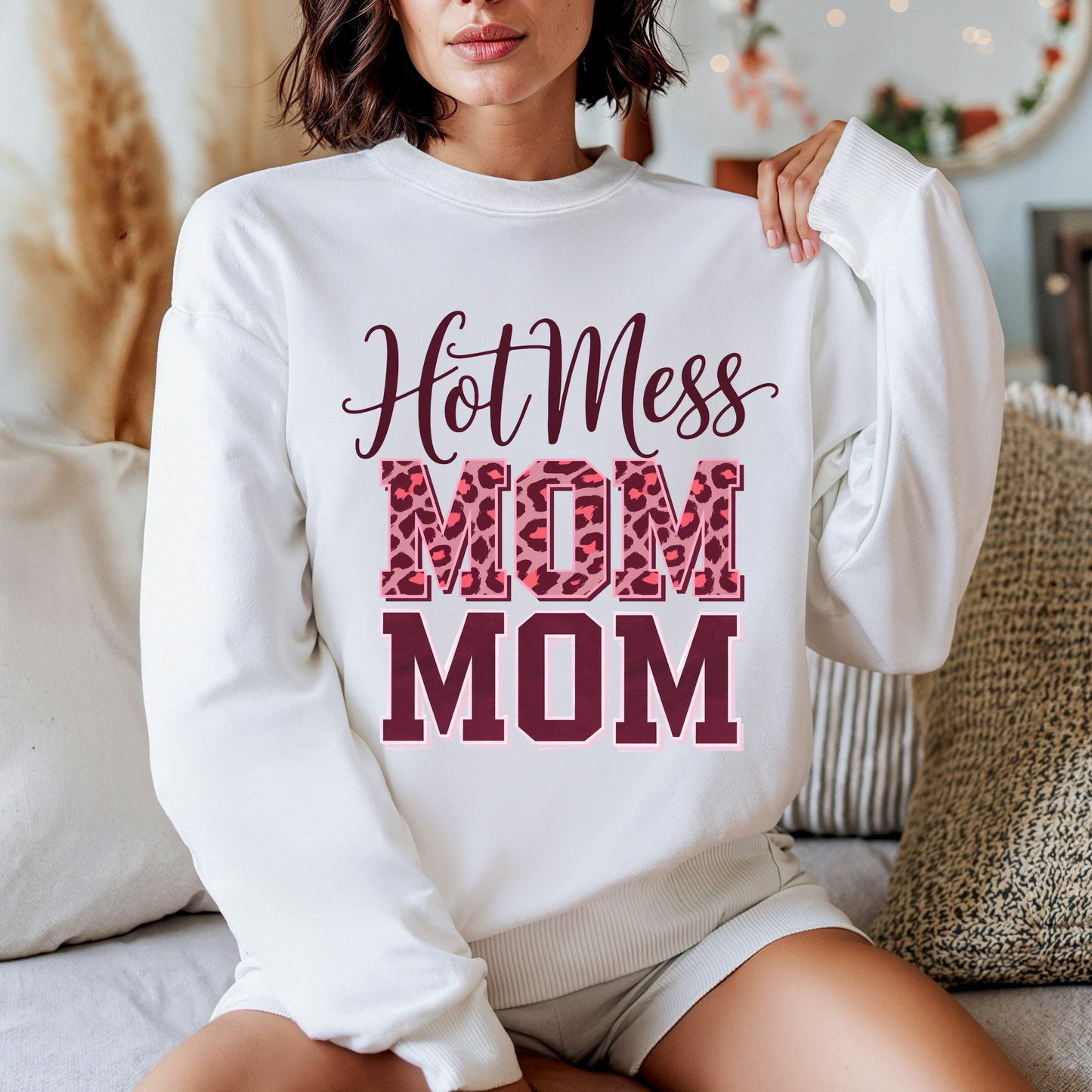 Hot Mess Mom Sweater