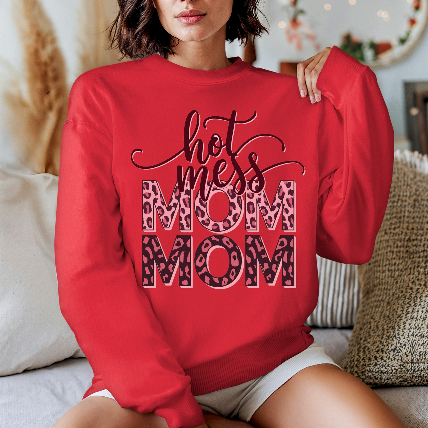 Hot Mess Mom Sweater