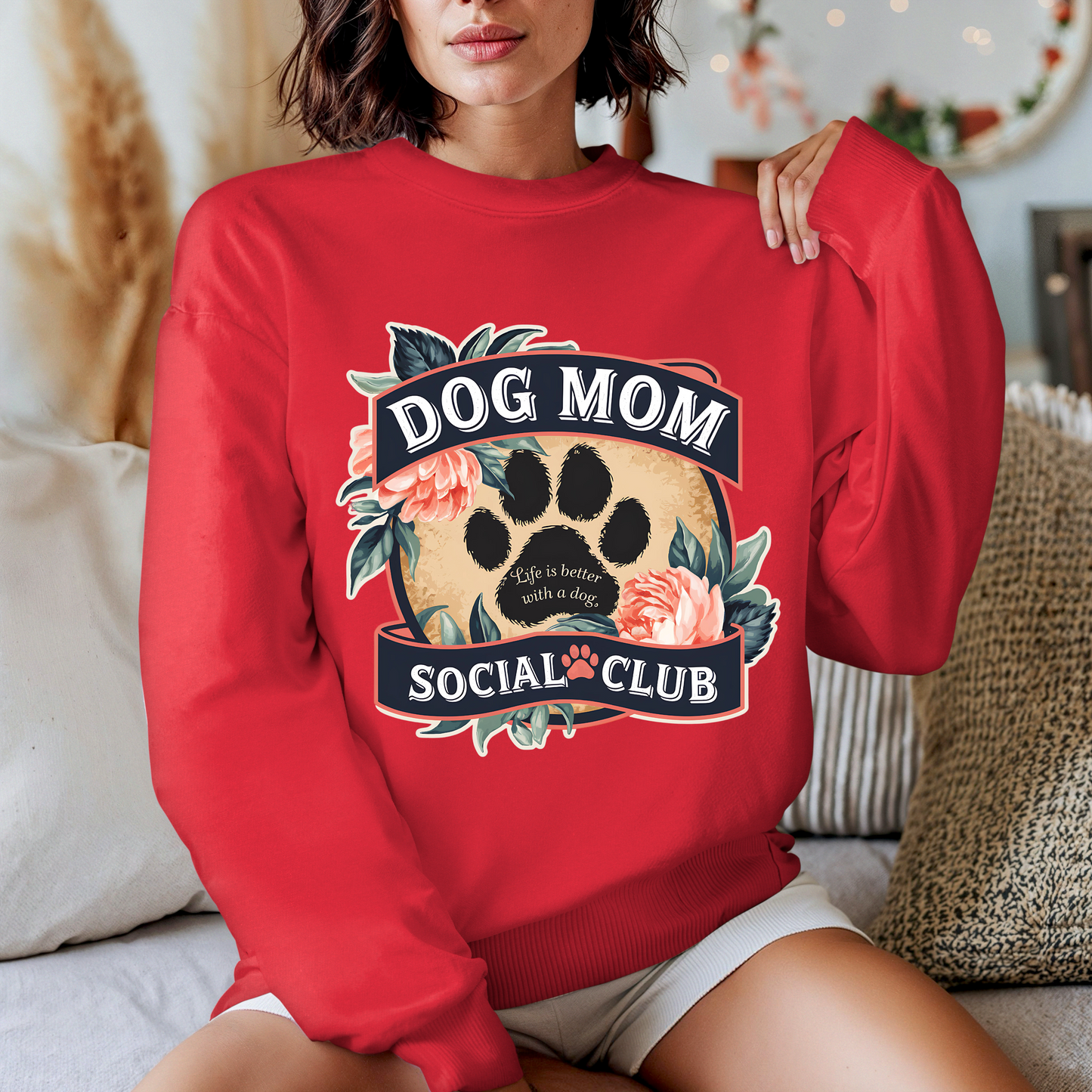 Dog Mom Sweater