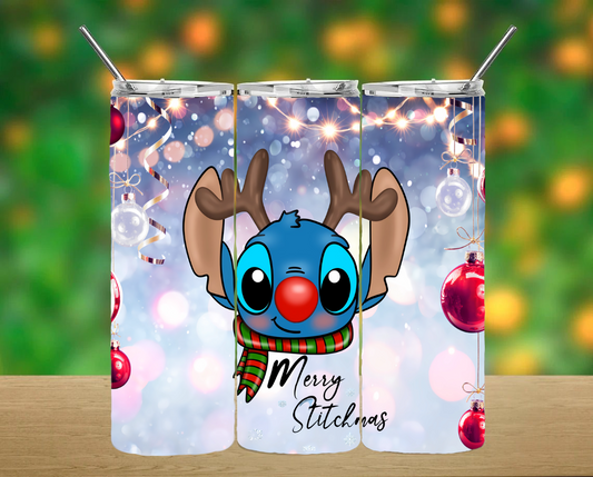 Christmas Stitch Tumbler