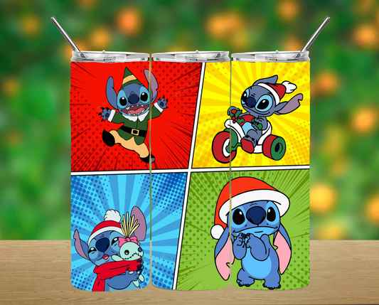 Christmas Stitch Tumbler