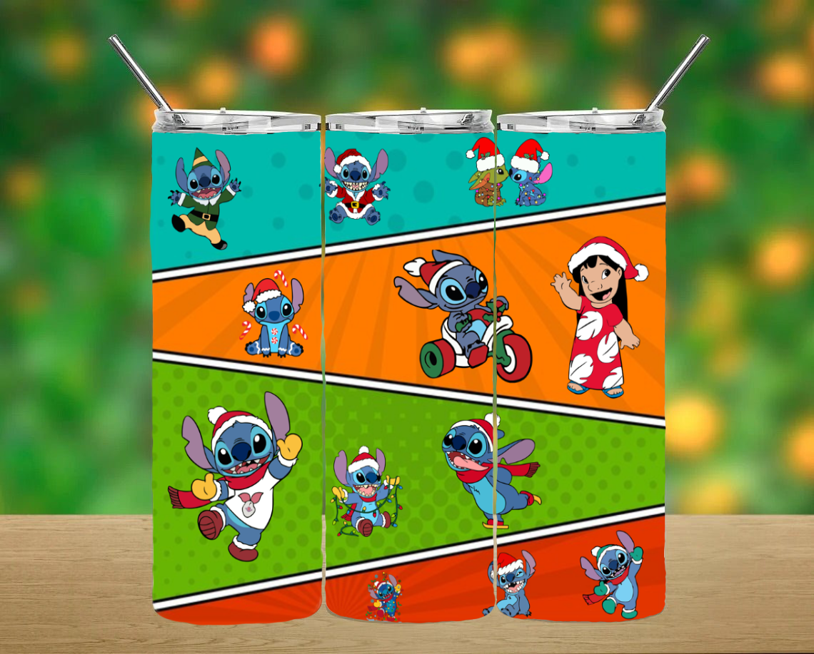 Christmas Stitch Tumbler