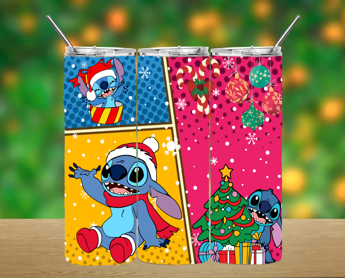 Christmas Stitch Tumbler