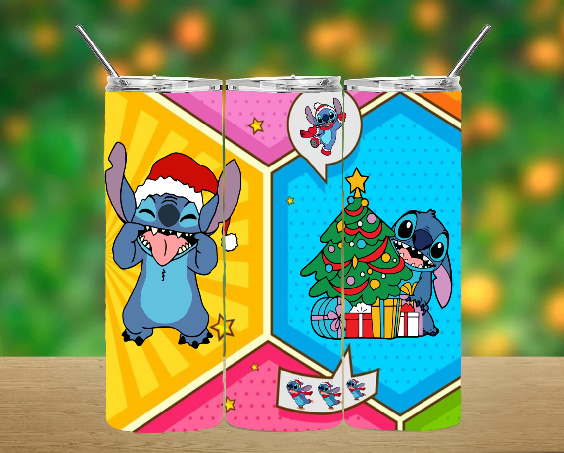 Christmas Stitch Tumbler