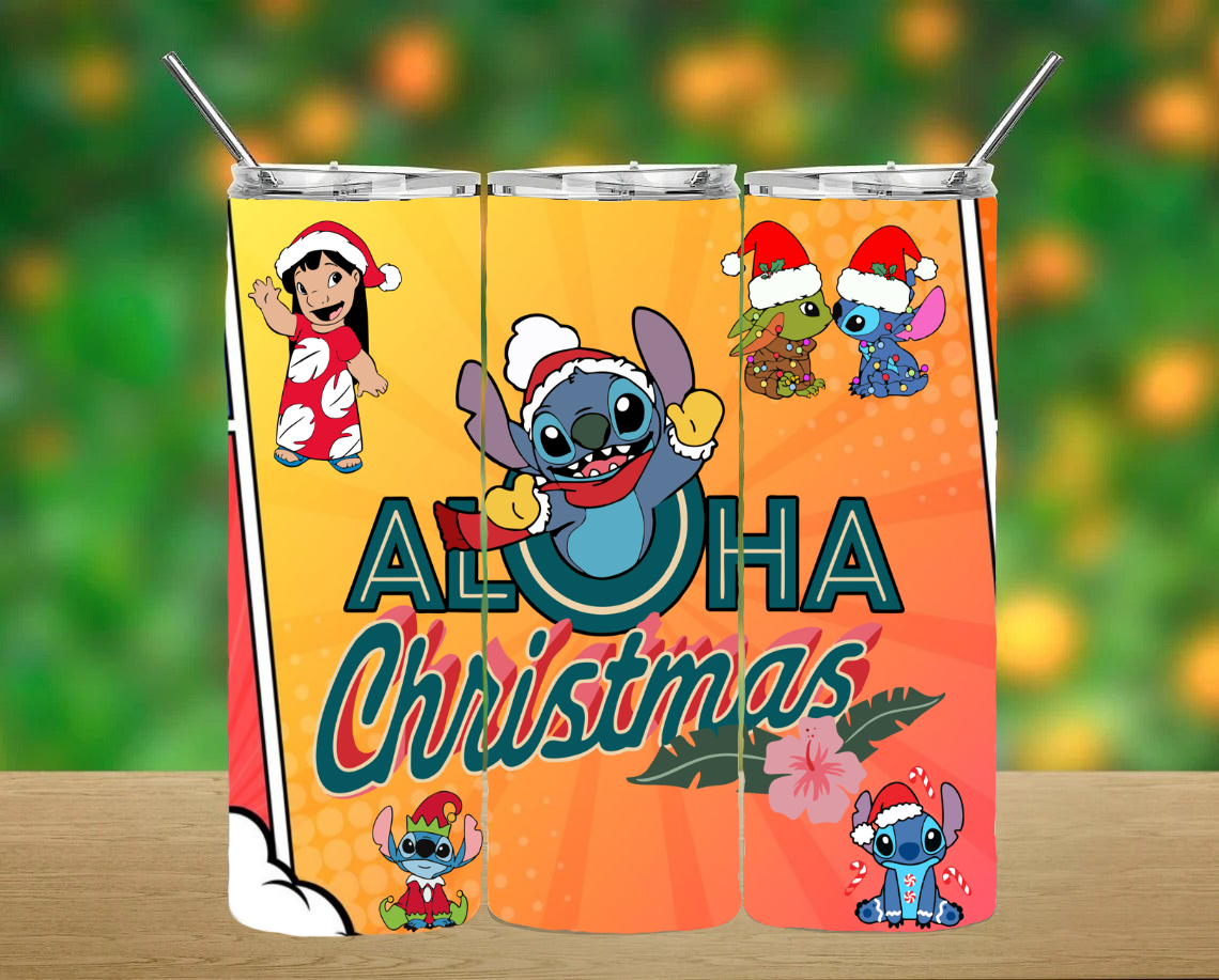 Christmas Stitch Tumbler