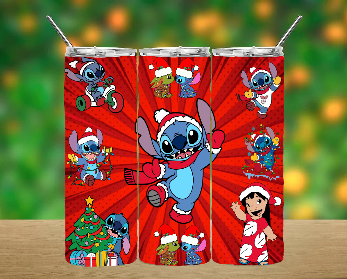 Christmas Stitch Tumbler