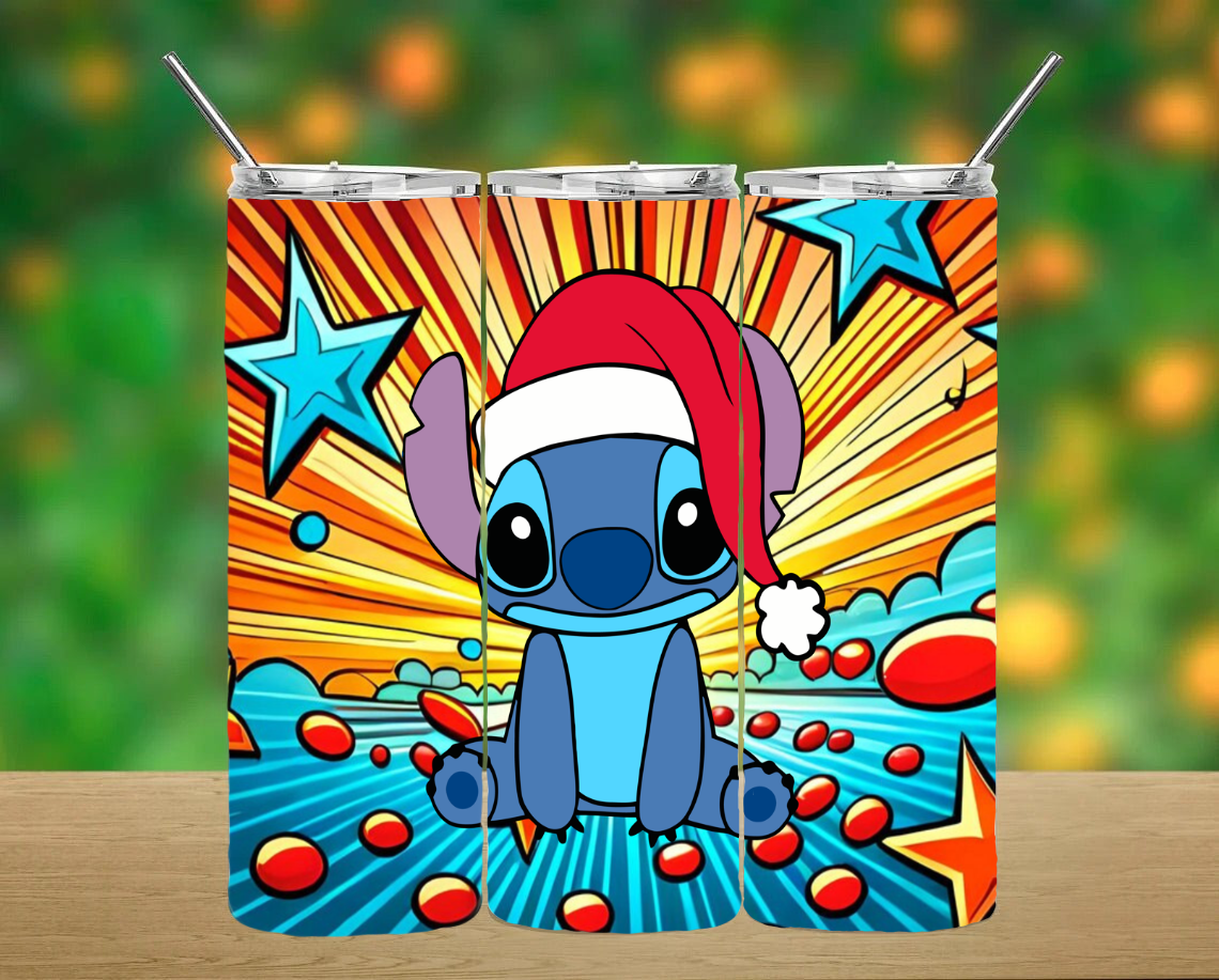 Christmas Stitch Tumbler