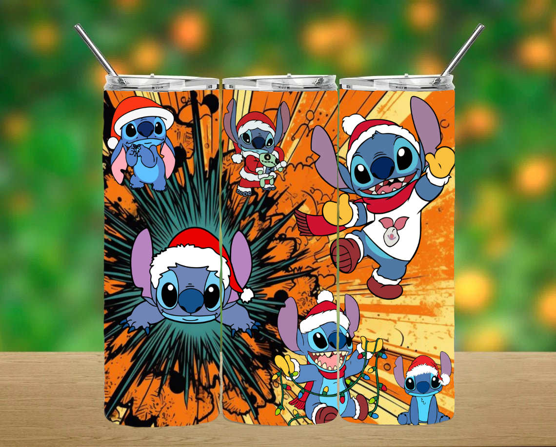 Christmas Stitch Tumbler