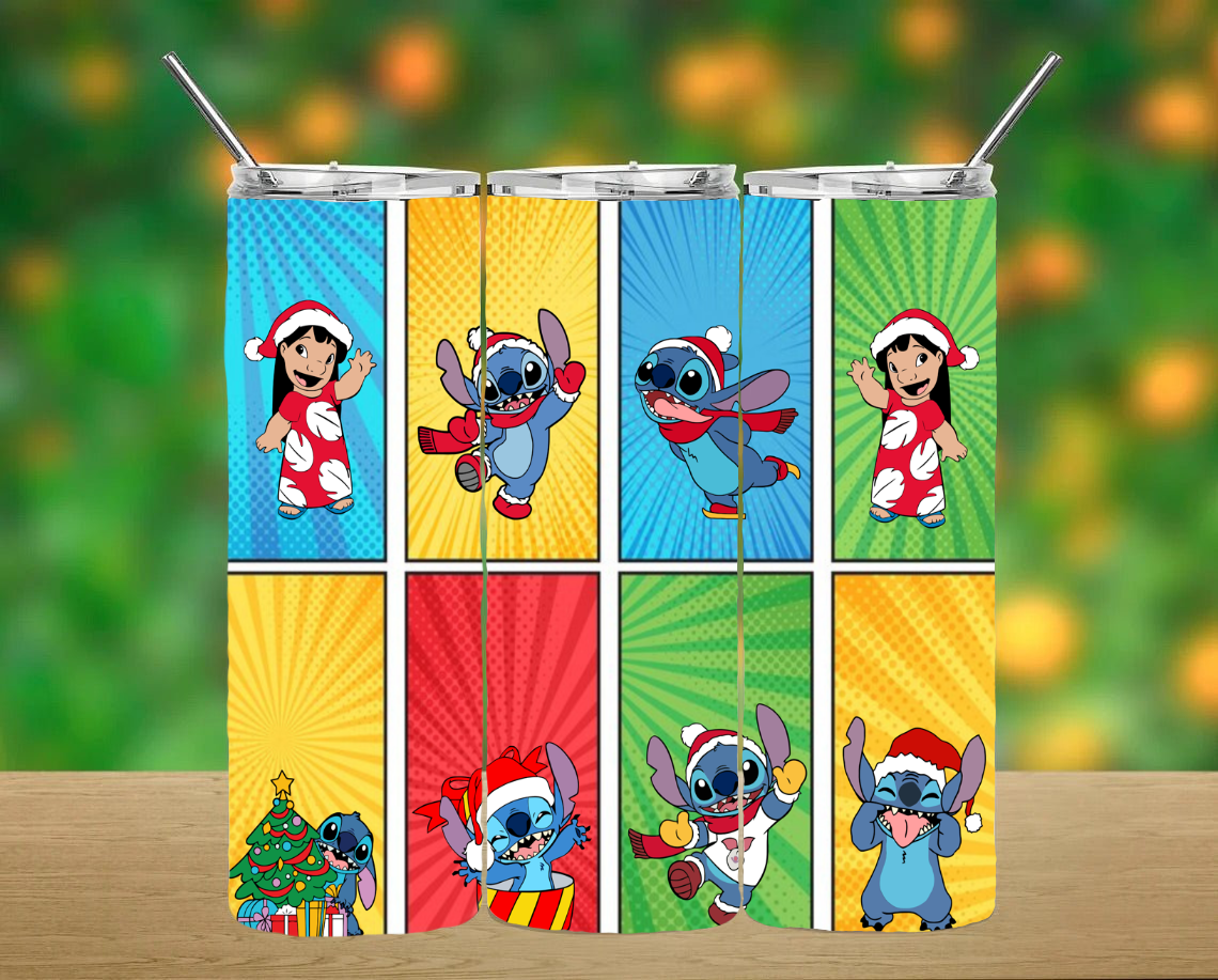 Christmas Stitch Tumbler