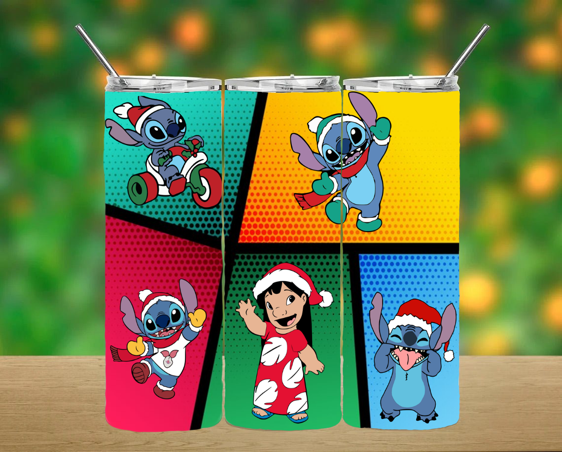 Christmas Stitch Tumbler