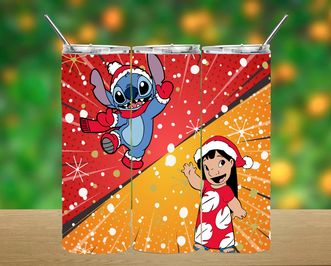 Christmas Stitch Tumbler