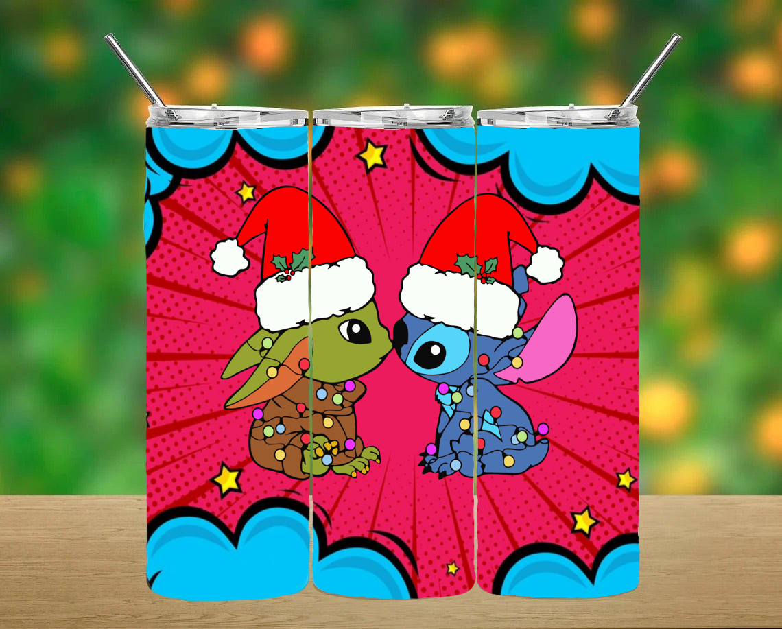 Christmas Stitch Tumbler