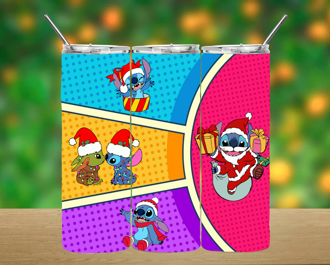 Christmas Stitch Tumbler