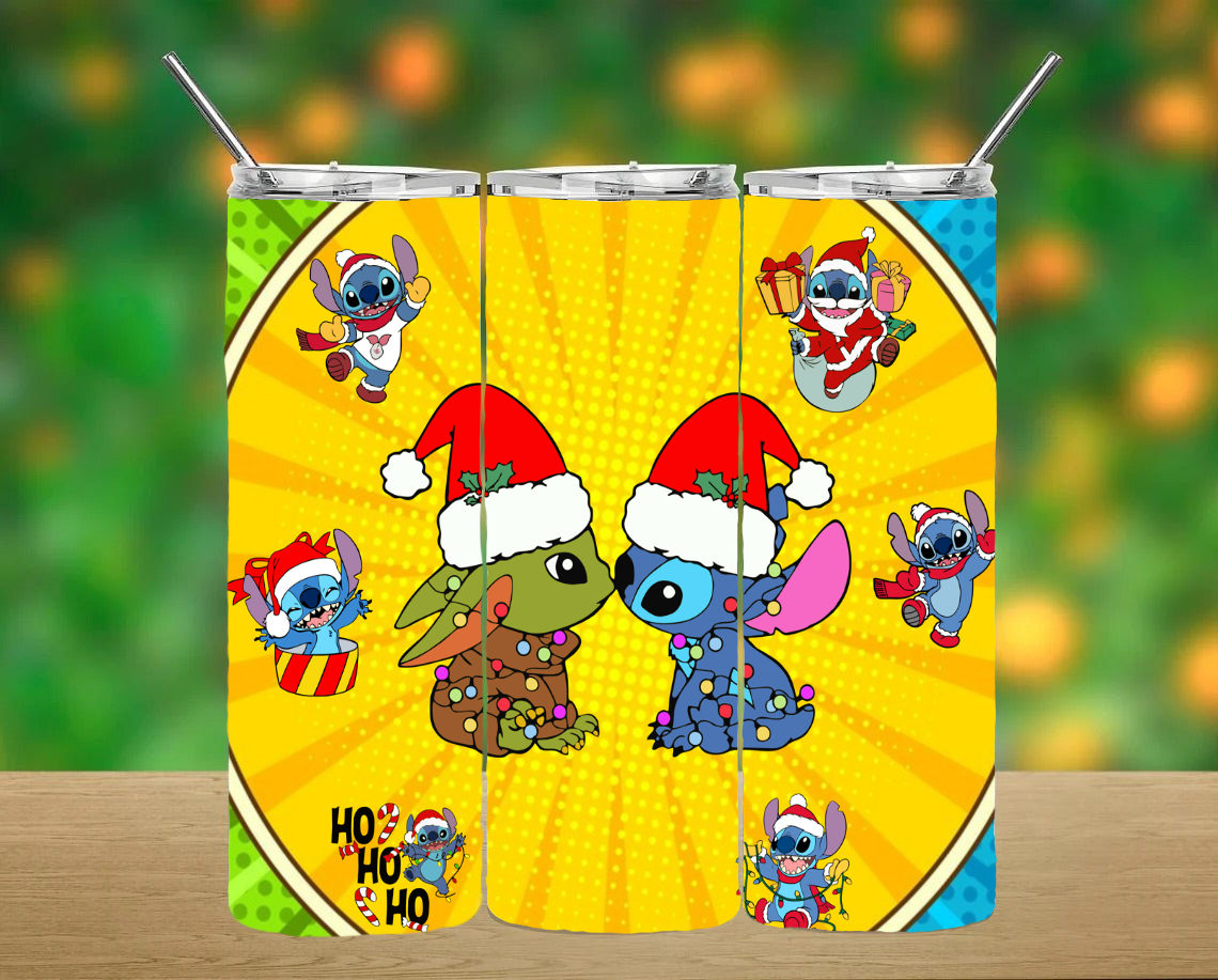 Christmas Stitch Tumbler