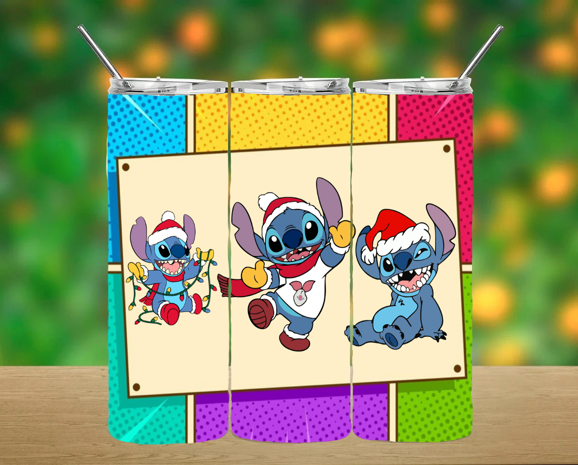 Christmas Stitch Tumbler