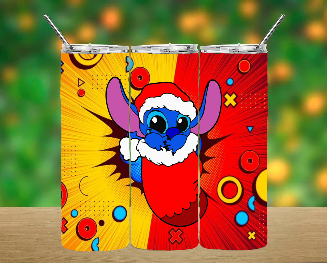 Christmas Stitch Tumbler