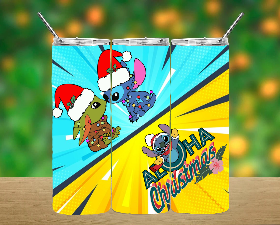 Christmas Stitch Tumbler