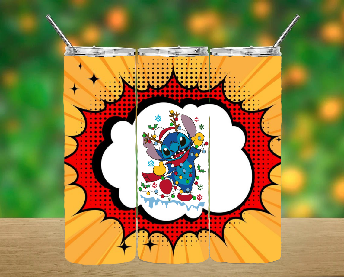 Christmas Stitch Tumbler