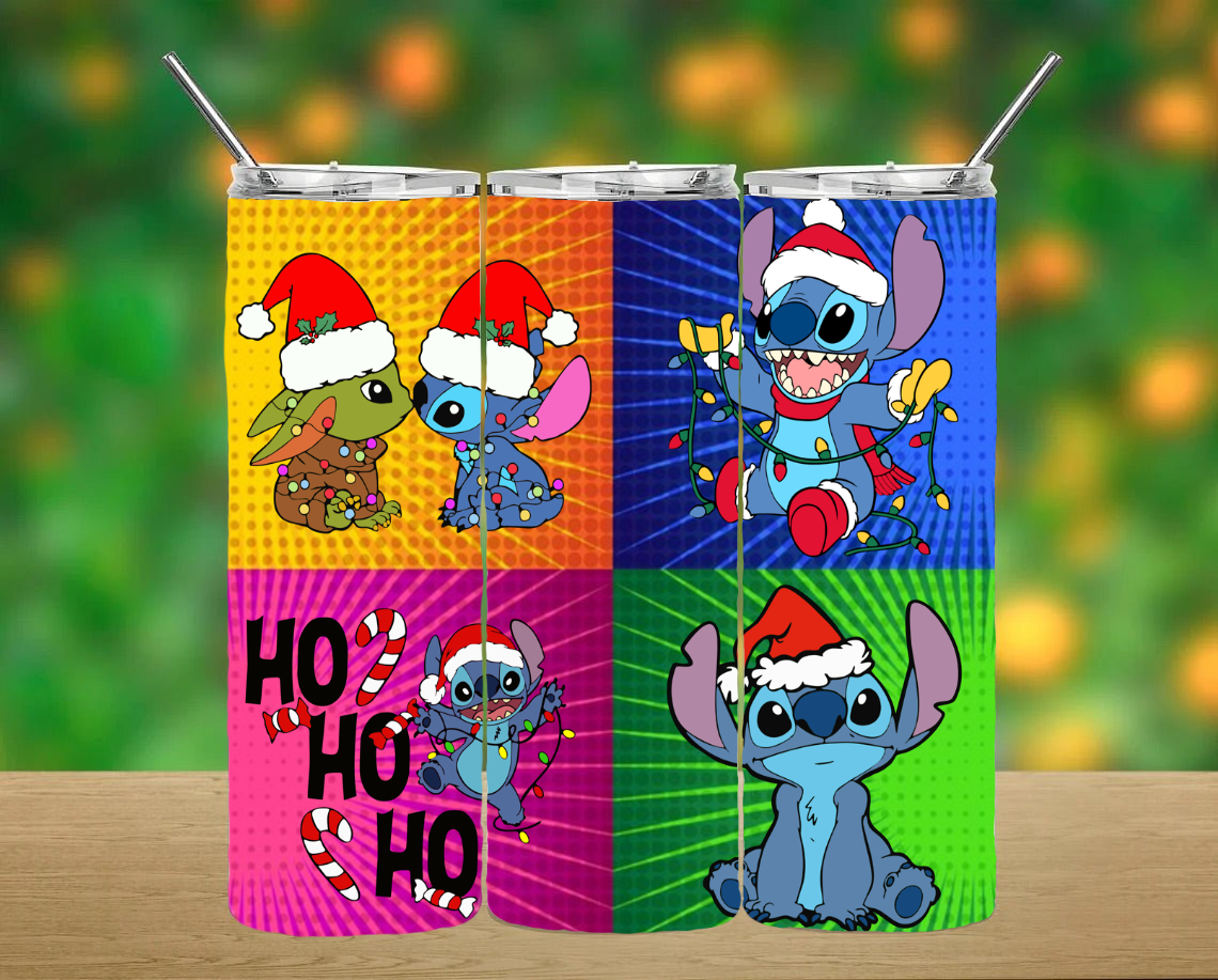 Christmas Stitch Tumbler