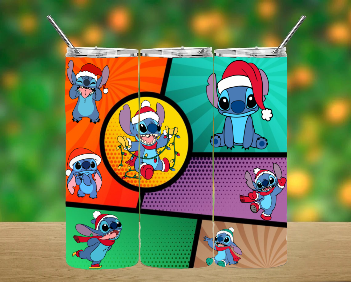 Christmas Stitch Tumbler
