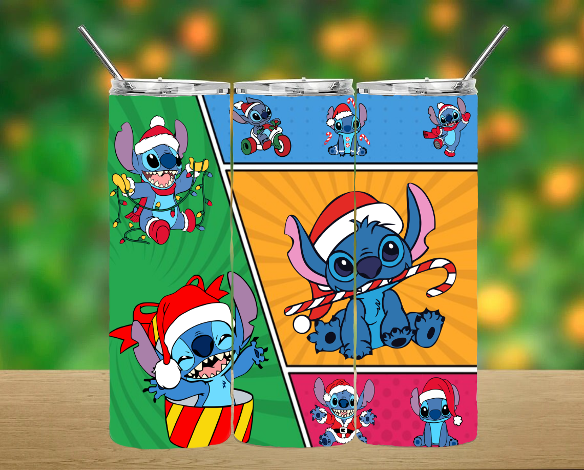 Christmas Stitch Tumbler