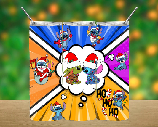 Christmas Stitch Tumbler