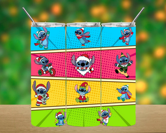 Christmas Stitch Tumbler