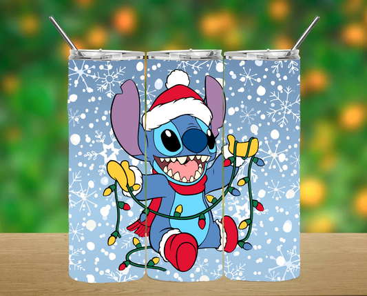 Christmas Stitch Tumbler