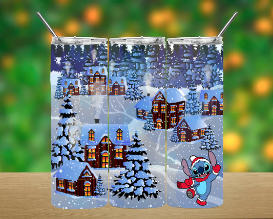 Christmas Stitch Tumbler