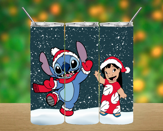 Christmas Stitch Tumbler