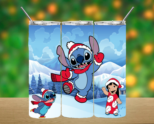 Christmas Stitch Tumbler