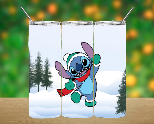 Christmas Stitch Tumbler