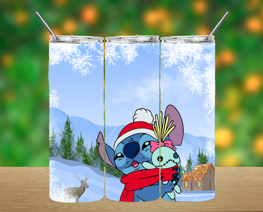 Christmas Stitch Tumbler