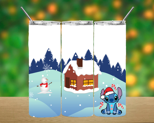 Christmas Stitch Tumbler