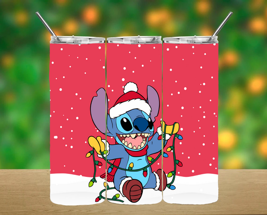 Christmas Stitch Tumbler