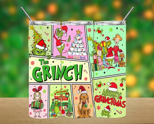 Christmas Grinch Tumbler