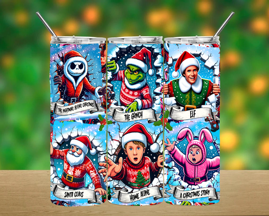 Christmas Movies Tumbler