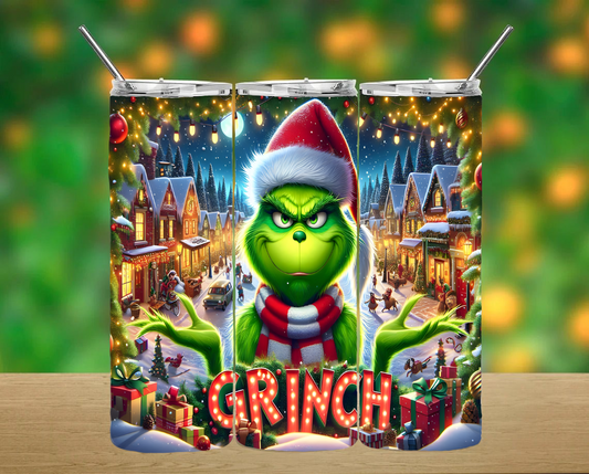 Christmas Grinch Tumbler