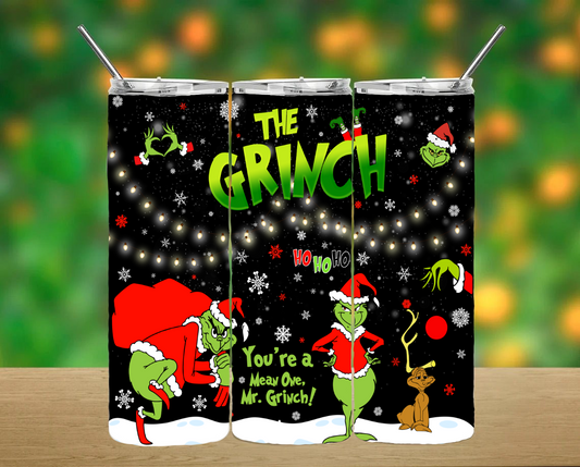 Christmas Grinch Tumbler