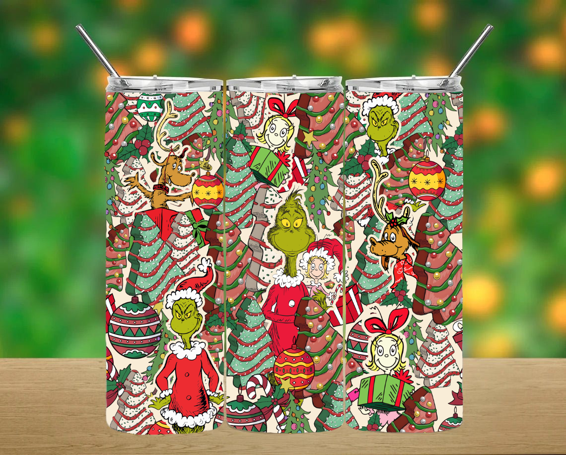 Christmas Grinch Tumbler