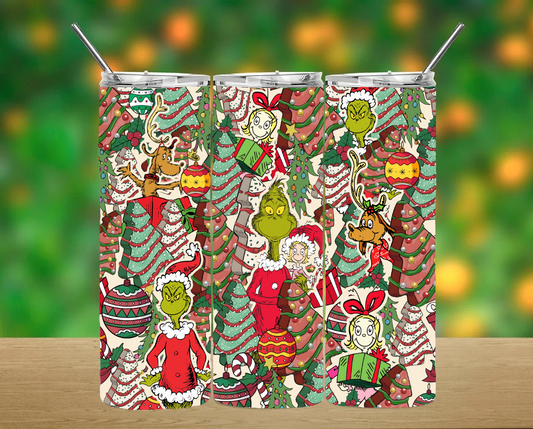 Christmas Grinch Tumbler